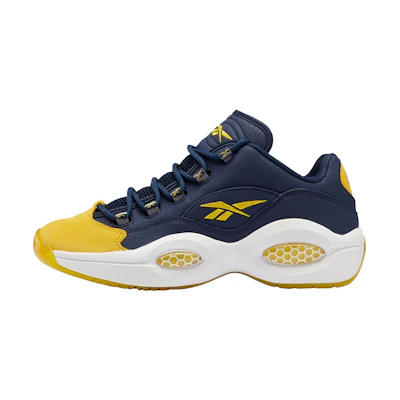 Reebok Question Low 'Reverse Unworn Blue Yellow'