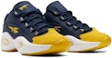 Lookbook Reebok Question Low 'Terbalik Biru Kuning Tidak Dipakai' GY4579
