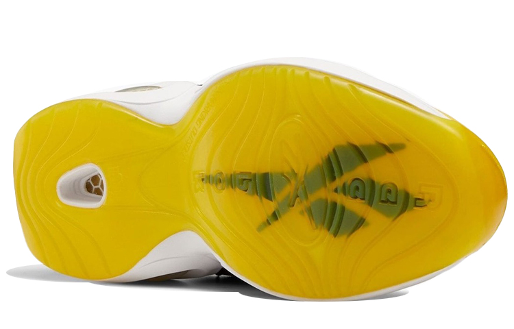 Details for Reebok Question Low ''Inversé Non-Porté Bleu Jaune'' GY4579