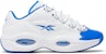 Reebok Question Low 'Putih Electric Cobalt' 100033891