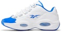 Lookbook Reebok Question Low 'Putih Electric Cobalt' 100033891
