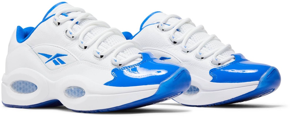 Reebok Question Low 'White Electric Cobalt' 100033891 Cheap Reebok Question Low 'White Electric Cobalt' 100033891