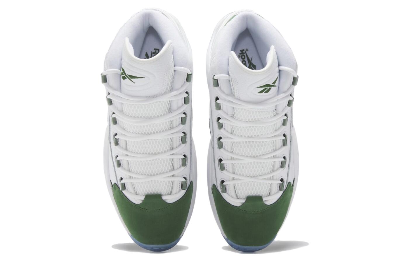 Lookbook Reebok Question Mid 2023 &#x27;NCAA Pack - Michigan State&#x27; Sepatu Basket ID6690