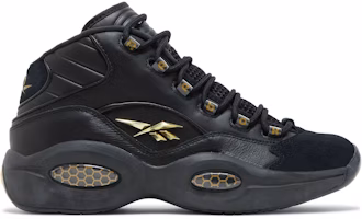 Reebok Question Mid 'Black Gold' H01308 Reebok Question Mid 'Black Gold' H01308