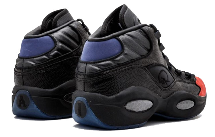 Shop Reebok Question Packer 減震防滑耐磨 中筒 實戰籃球鞋 男款 黑色