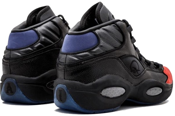Reebok Question Mid 'Black Shock-Absorbing' BA1302 Shop Reebok Question Mid 'Black Shock-Absorbing' BA1302