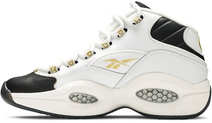 (Grade School) Reebok Question Mid 'Black Toe' EG6274 Lookbook (Grade School) Reebok Question Mid 'Black Toe' EG6274