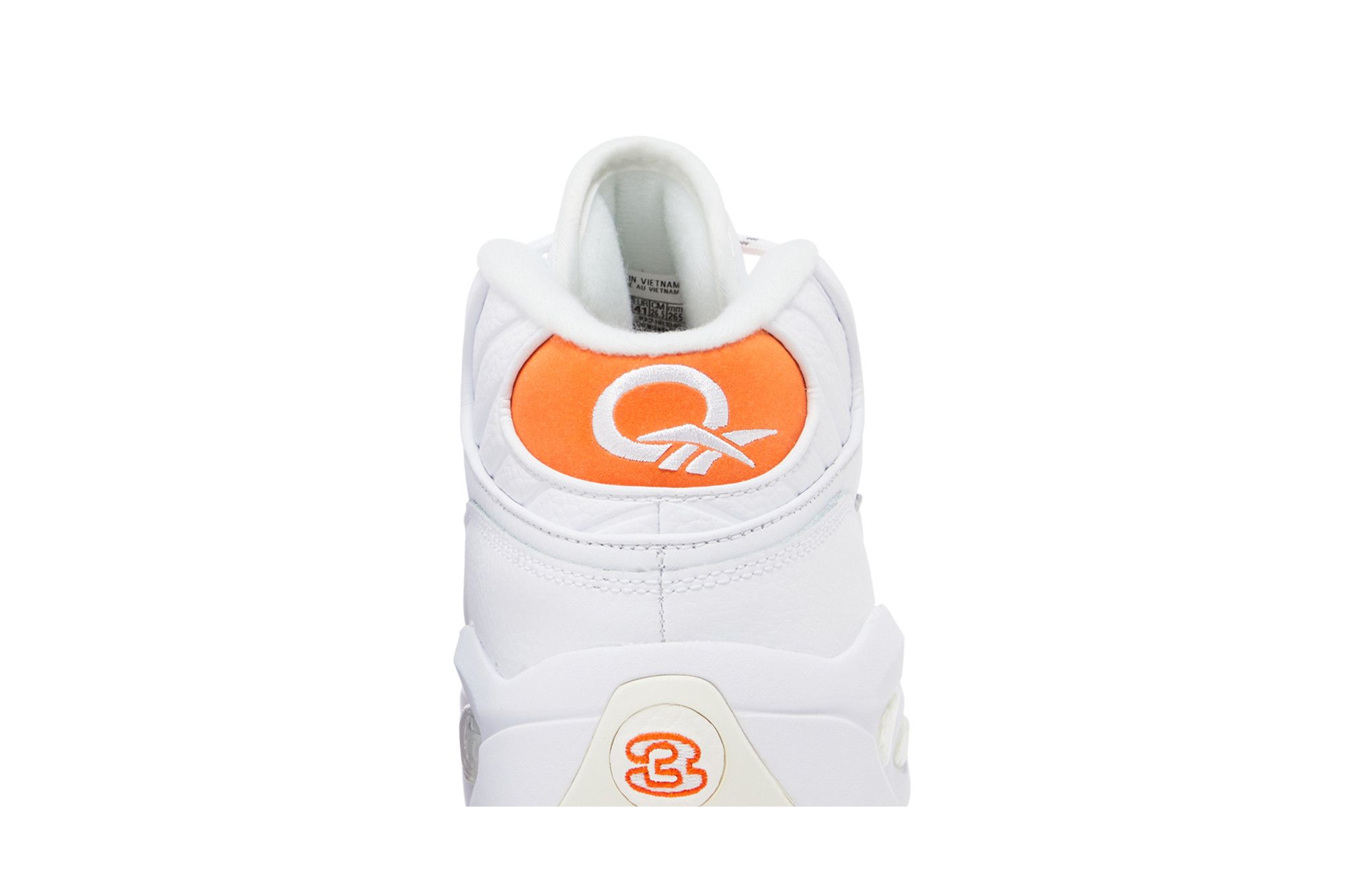 Sizing Reebok Question Mid ''Orange Toe'' 2023 Herren-Sneaker HR1049