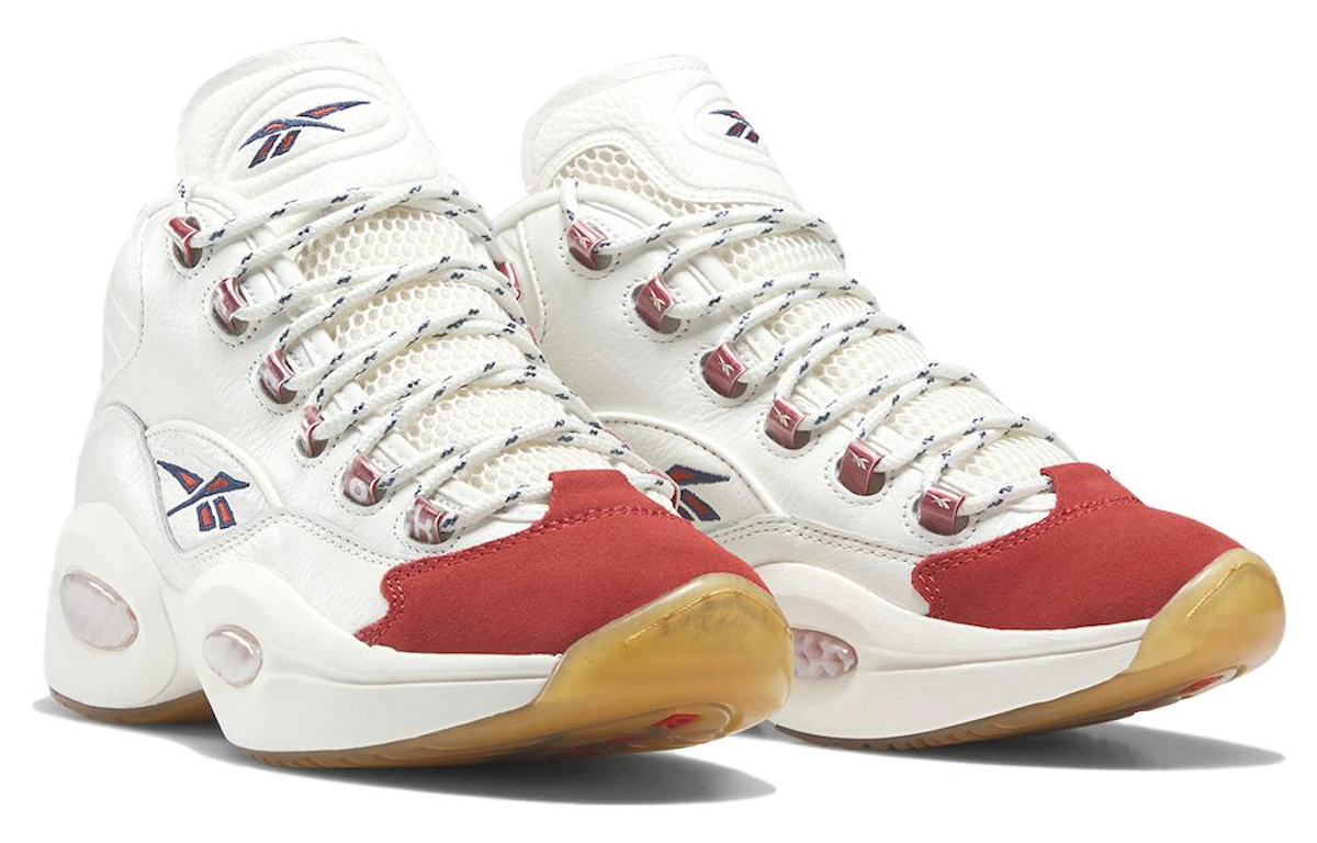 Reebok Question Mid 'Vintage Red Toe'