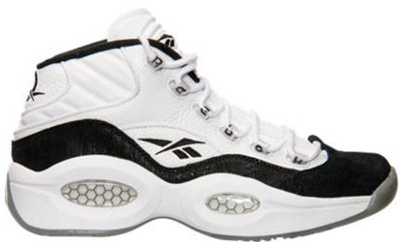 Reebok Question Mid 'White Black' M48511
