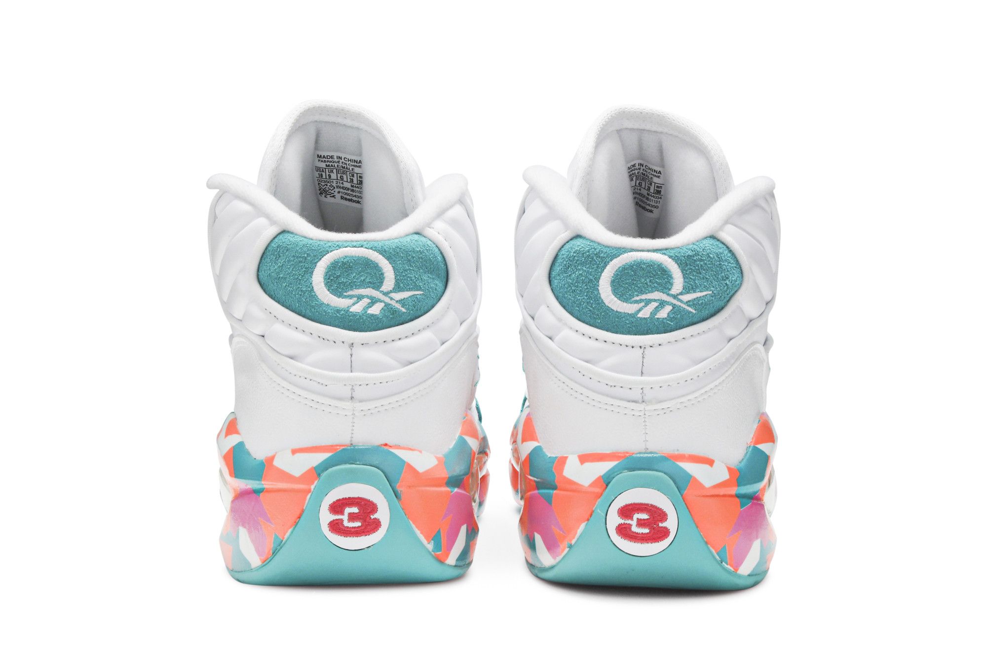 Details for Reebok Question Mid ''White Noise'' Wit Ruis M44034