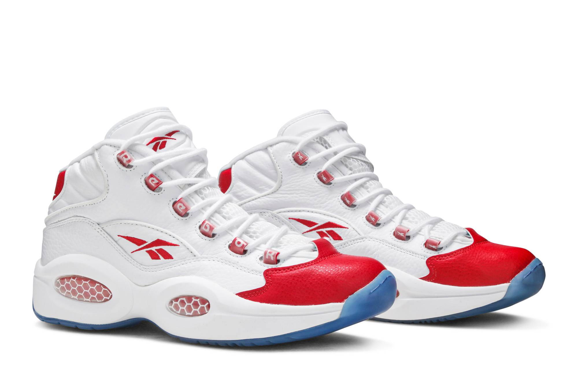 Cheap Reebok Question Mid '白色珠光紅' 2016 79757-16