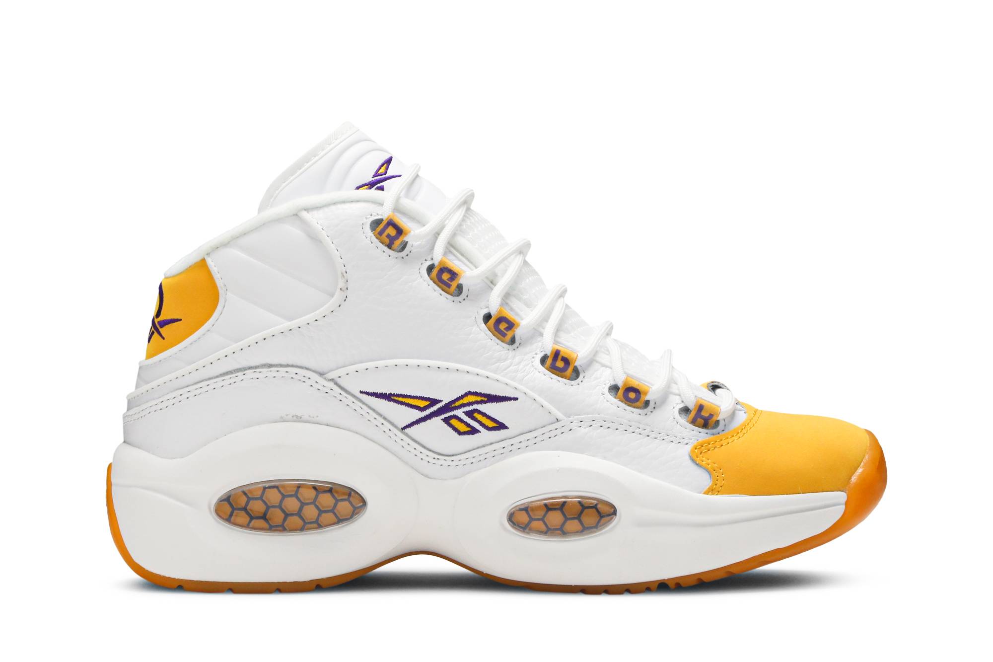 Reebok Question Mid 'Yellow Toe' Shoe Palace Special Box FX4278-SB