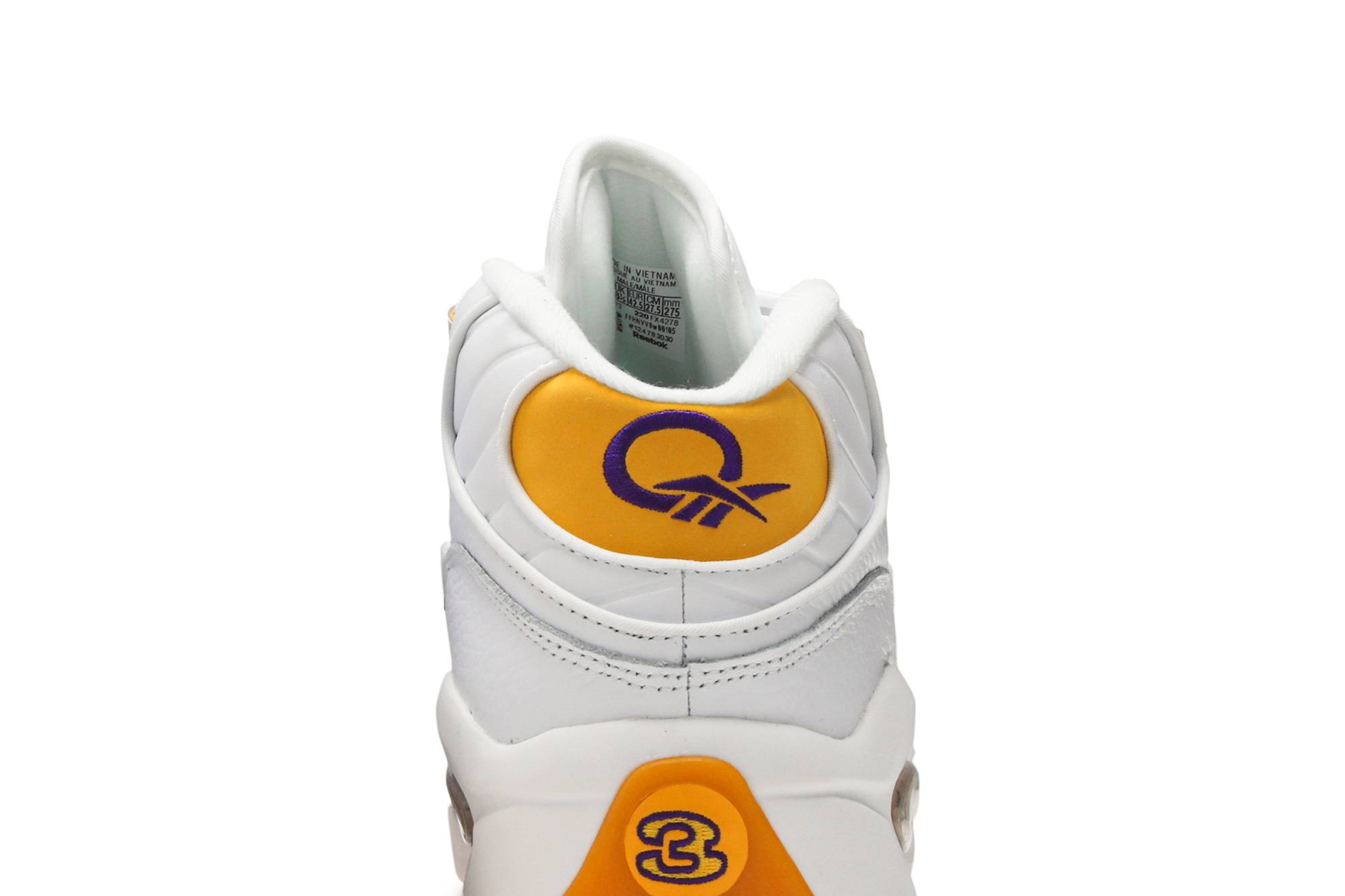 Sizing 锐步Question中帮“黄鞋头”鞋店特别版鞋盒 FX4278-SB