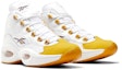 Shop Reebok Question Mid Hujung Kuning Putih/Kuning FX4278(S-BOX)