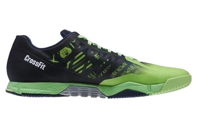 Order Reebok R Crossfit Speed TR Low ''Patchwork Noir Vert'' V68469