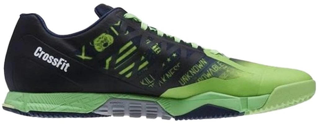 Reebok R Crossfit Speed TR Low ''Patchwork Noir Vert'' V68469 Order Reebok R Crossfit Speed TR Low ''Patchwork Noir Vert'' V68469