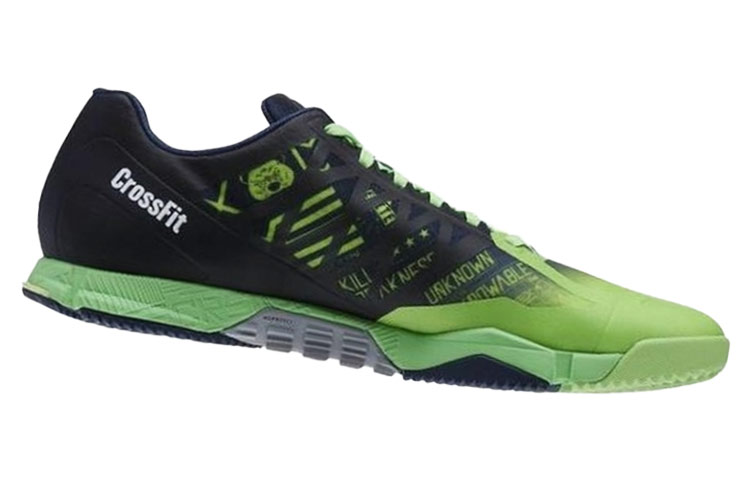 Lookbook Reebok R Crossfit Speed TR Low ''Patchwork Noir Vert'' V68469