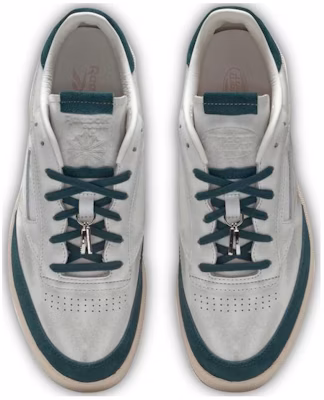 Reebok Randomevent x Club C Travel In Trouble 'Putih Hijau' GX9064 Lookbook Reebok Randomevent x Club C Travel In Trouble 'Putih Hijau' GX9064