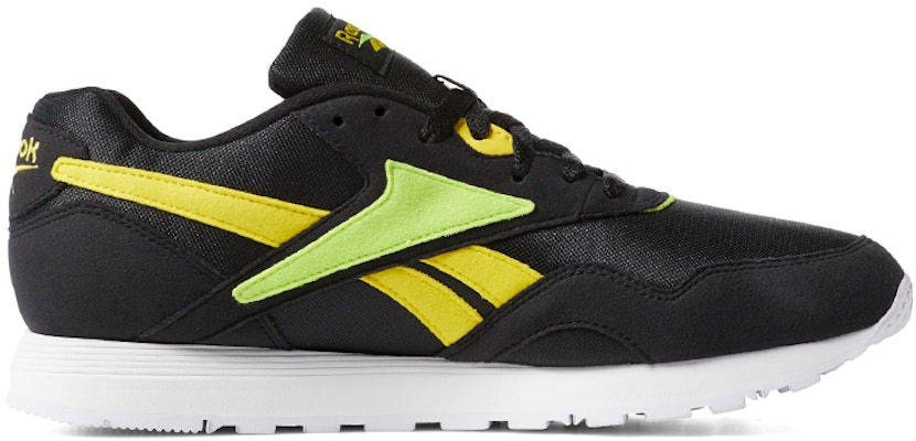 Reebok Rapide 復古耐磨防滑減震 低筒跑步鞋 黑黃 Order Reebok Rapide 復古耐磨防滑減震 低筒跑步鞋 黑黃