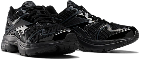 Lookbook Reebok Rbk 初階 耐磨 低筒 跑步鞋 男女 齊款 黑