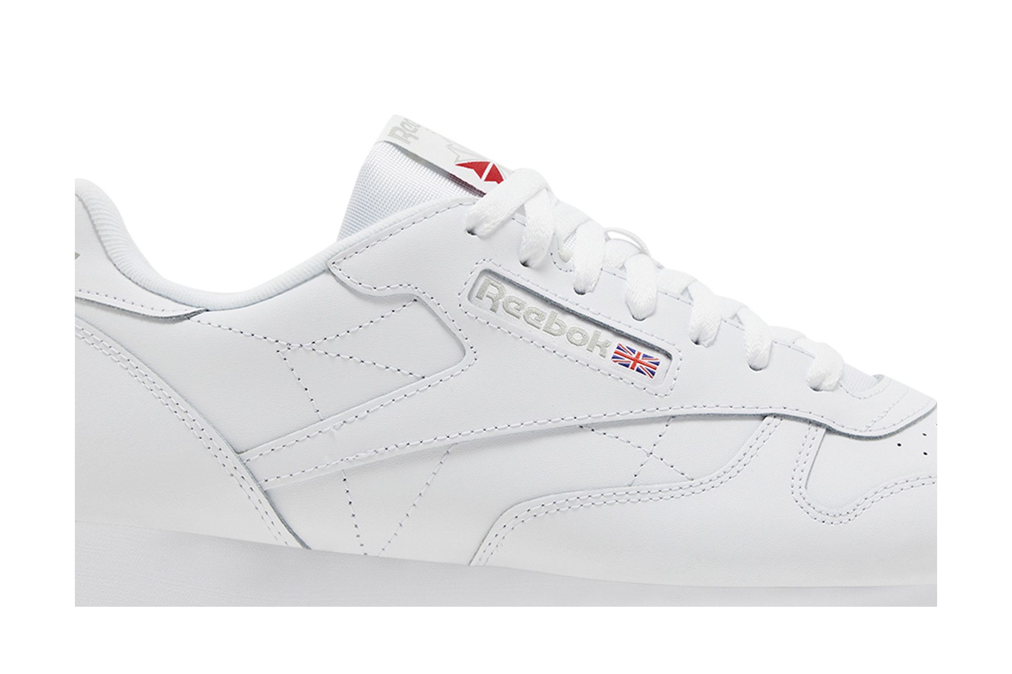 Order Reebok Classic Leather 'Blanco Reebok Suela de Goma Marrón' 100008491