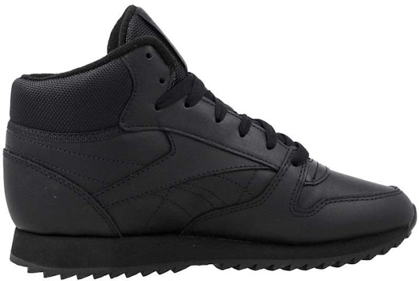 리복 클래식 레더 미드 립플 블랙 (Reebok Classic Leather Mid Ripple Black) FZ4762 Order 리복 클래식 레더 미드 립플 블랙 (Reebok Classic Leather Mid Ripple Black) FZ4762