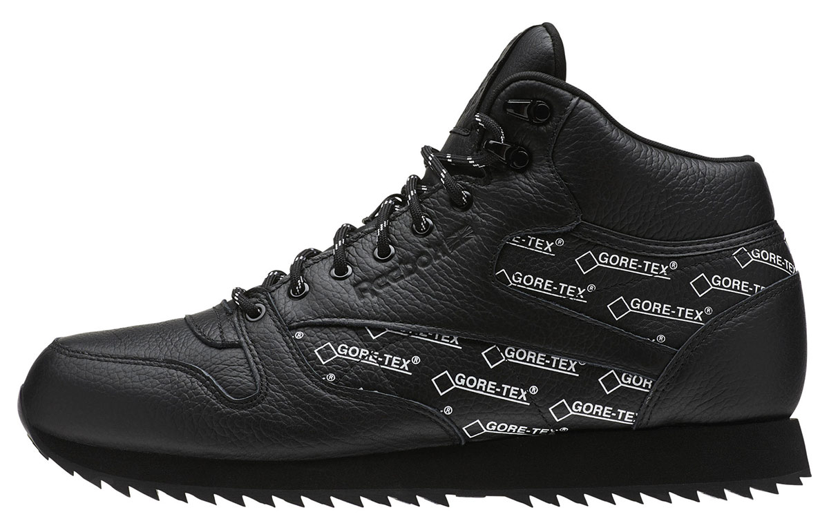 Reebok Reebook Classic Leather Mid Ripple GTX 'Black' CN3949