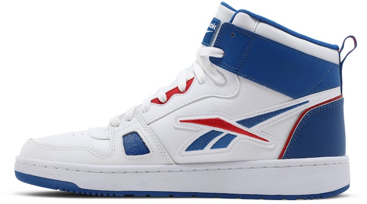 리복 레저네이터 미드 '화이트 벡터 블루' G57705 Lookbook 리복 레저네이터 미드 '화이트 벡터 블루' G57705