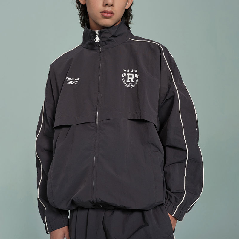 Purchase Reebok 復古拼色運動外套 男女款 - 深炭黑 24SRC105UGH1