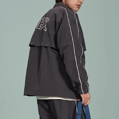 Reebok 復古拼色運動外套 男女款 - 深炭黑 24SRC105UGH1 Details for Reebok 復古拼色運動外套 男女款 - 深炭黑 24SRC105UGH1