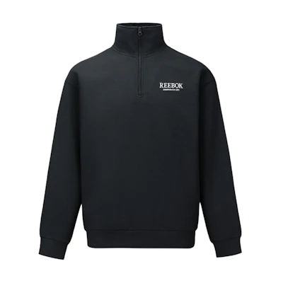 Reebok Retro High-Neck Sweatshirt Unisex Black 24FRM303UGH0