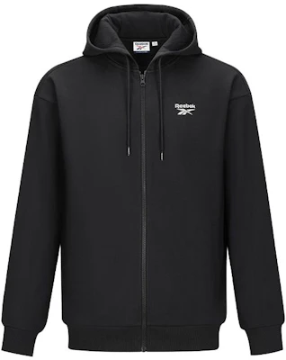 Reebok Retro Logo Zip Hoodie - Unisex Black Casual Streetwear 24FRE101UGH0 Buy Reebok Retro Logo Zip Hoodie - Unisex Black Casual Streetwear 24FRE101UGH0