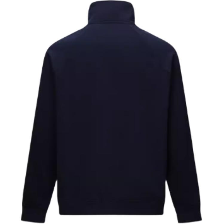 Lookbook 리복 레트로 네이비 풀오버 스웻셔츠 유니섹스 캐주얼 편안한 패션 24FRC307UGN2