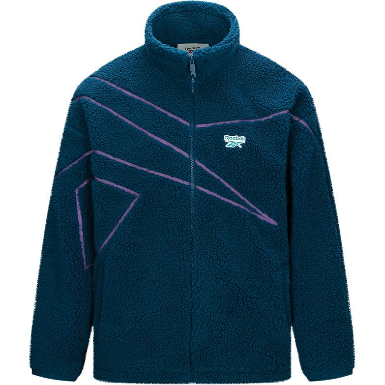 Order Reebok 復古立領運動外套 男女款 征戰藍 24FRM101UGBA