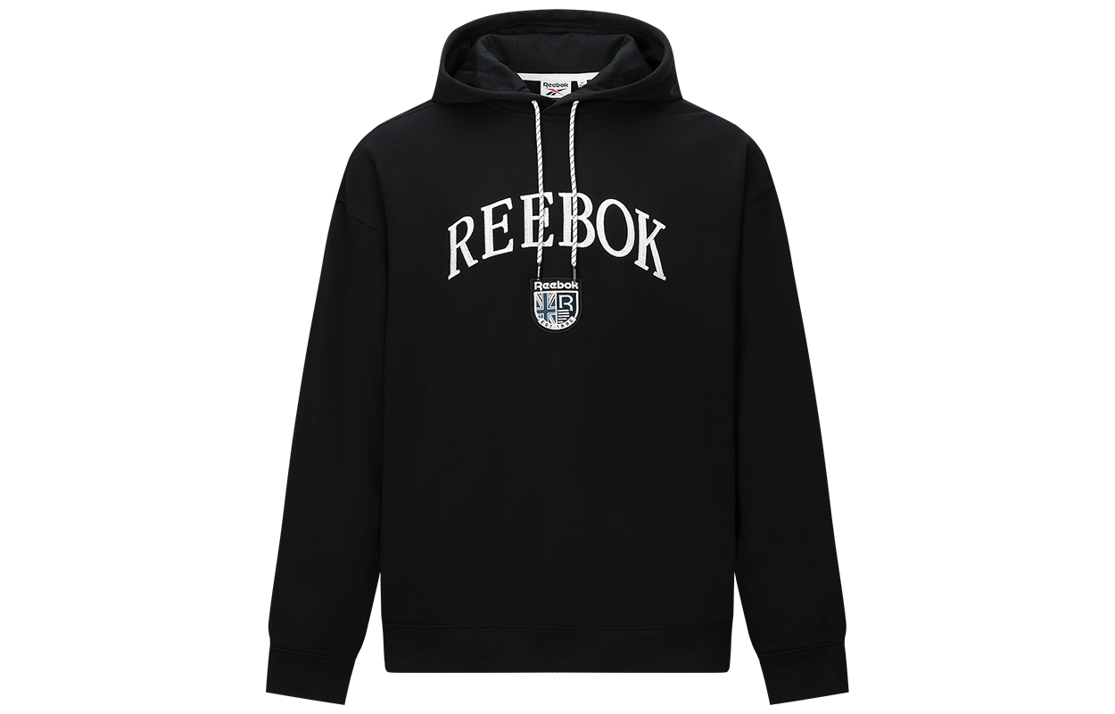 Reebok Retro Unisex Black Hoodie - Classic Sportswear Casual Style 24FRC305UGH0