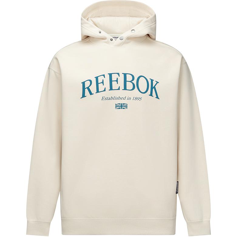Reebok Retro Unisex Hoodie - Casual, Stylish, and Comfortable in Beige 24FRM301UGM1