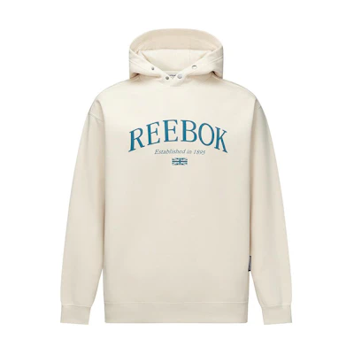 Reebok Retro Unisex Hoodie - Casual, Stylish, and Comfortable in Beige 24FRM301UGM1