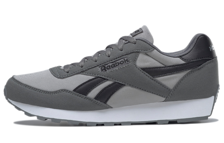 Reebok Rewind Run Cozy Wear-Resistant Retro Casual Shoes/Sneakers Unisex Gray Black GX5135
