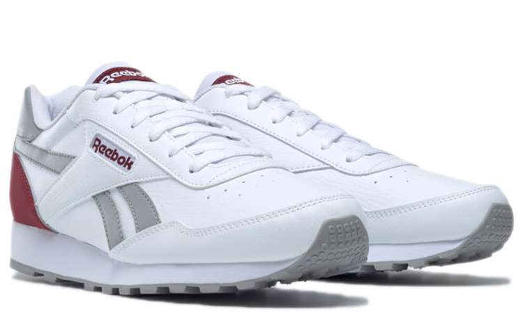 Lookbook Reebok Rewind Run 舒適 復古休閒 耐磨 低筒 跑步鞋 男女款 白灰