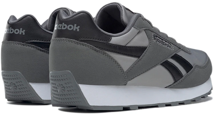 Reebok Rewind Run 舒適耐磨 復古休閒運動鞋 男女同款 灰黑 Shop Reebok Rewind Run 舒適耐磨 復古休閒運動鞋 男女同款 灰黑