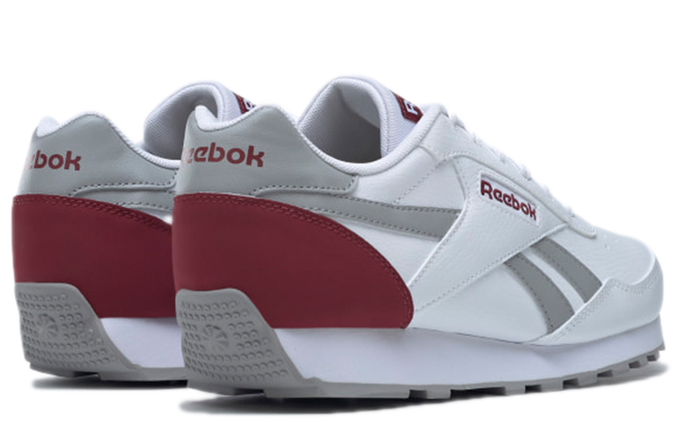 Shop Reebok Rewind Run 舒適 復古休閒 耐磨 低筒 跑步鞋 男女款 白灰