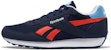 Reebok Rewind Run Tahan Lasak Retro Kasual Biru Mendalam GW4352