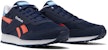 Reebok Rewind Run Tahan Lasak Retro Kasual Biru Mendalam GW4352