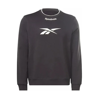 Reebok RI Arch Logo Vector Crew Fleece Sweatshirt Deep Gray - Pullover HS7380