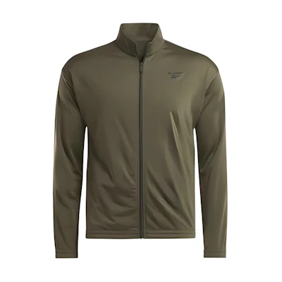 Reebok RI Vector Logo Embroidered Outdoor Sports Zip Jacket Men’s Army Green RE1759EU33933