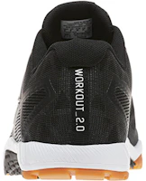 Shop Reebok Ros Workout Tr 2.0 復古運動休閒鞋 黑白