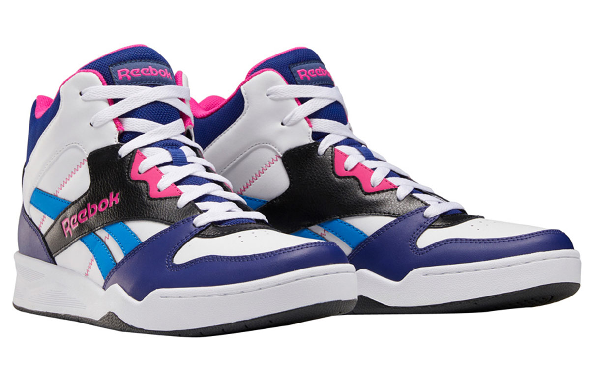 Lookbook Reebok Royal BB4500 Hi2 Schoenen Wit/Blauw/Zwart FW6709