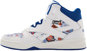 Reebok Royal BB4500 HI2 Sport Shoes White/Blue Q46589 Reebok Royal BB4500 HI2 Sport Shoes White/Blue Q46589