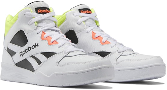 锐步 Royal BB 4500 高帮2代 '白黑酸性黄' HR0519 Lookbook 锐步 Royal BB 4500 高帮2代 '白黑酸性黄' HR0519